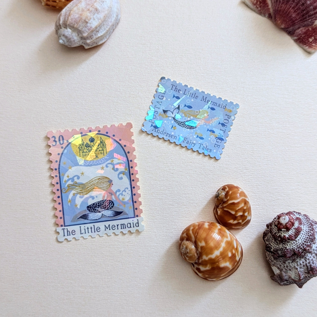 Boîte de Stickers Timbres-Poste Contes d'Andersen Tome II – Octobre en ...