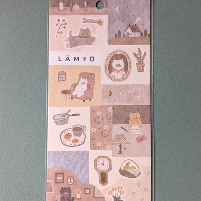 Planche de Stickers Chats