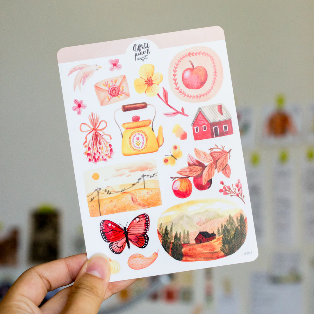 Stickers Été Indien  - Wild Pencil