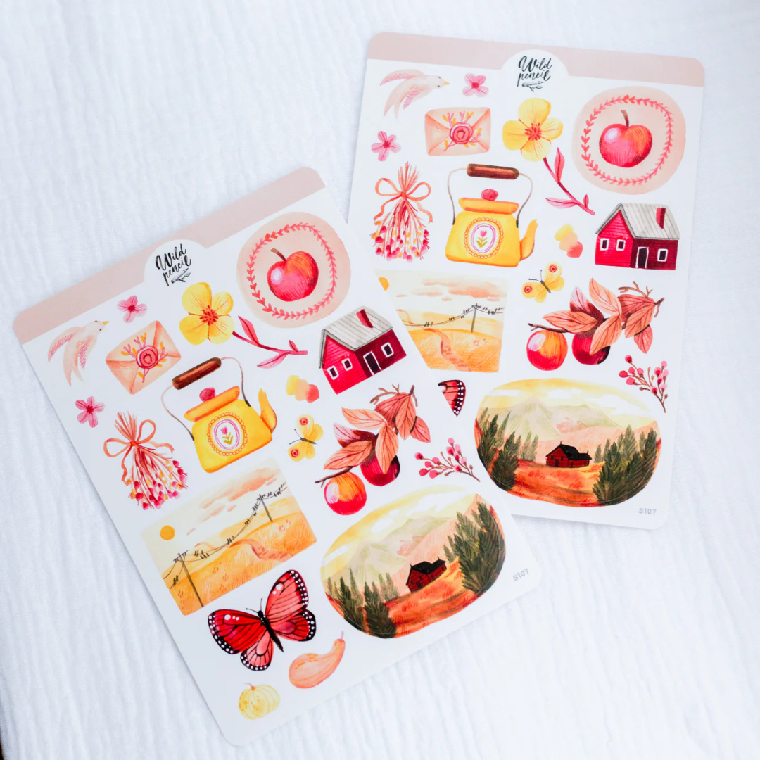 Stickers Été Indien  - Wild Pencil