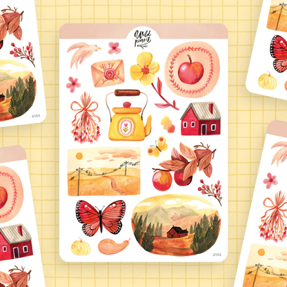 Stickers Été Indien  - Wild Pencil