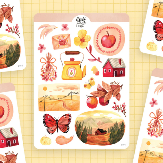 Stickers Été Indien  - Wild Pencil