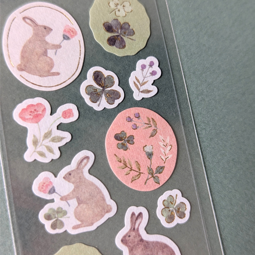 Stickers Lapins - Nb Co. Japan
