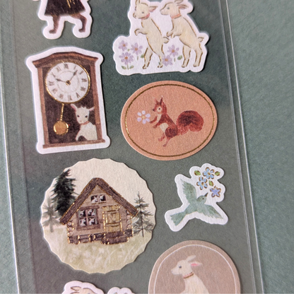 Stickers le Loup et les Sept Chevreaux - Nb Co. Japan