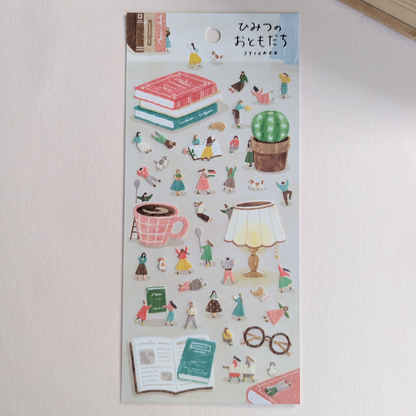 Mini stickers Lecture et Personnages Miniatures Mind Wave