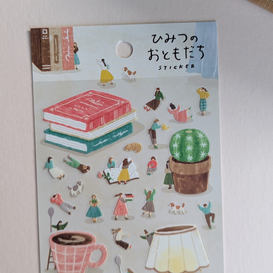 Mini stickers Lecture et Personnages Miniatures Mind Wave