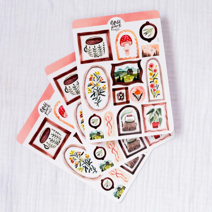 Planche de stickers Cadres Wild Pencil