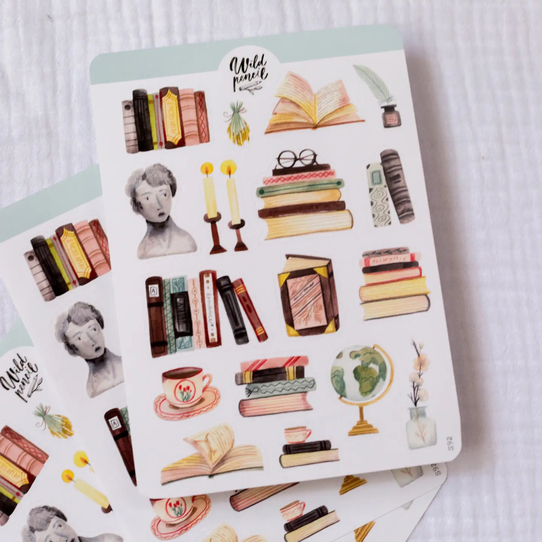 Stickers Livres Wild Pencil Studio
