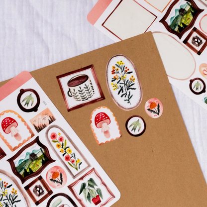Planche de stickers Cadres Wild Pencil