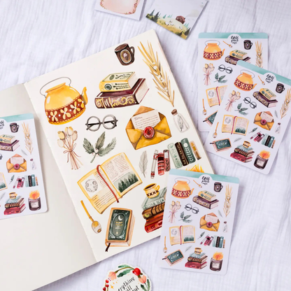 Stickers Soirée Lecture Wild Pencil Studio
