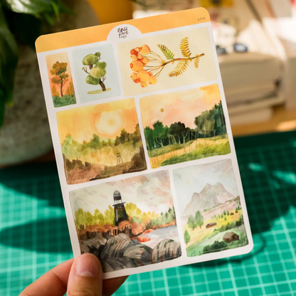 Stickers Matin d'Automne Wild Pencil Studio