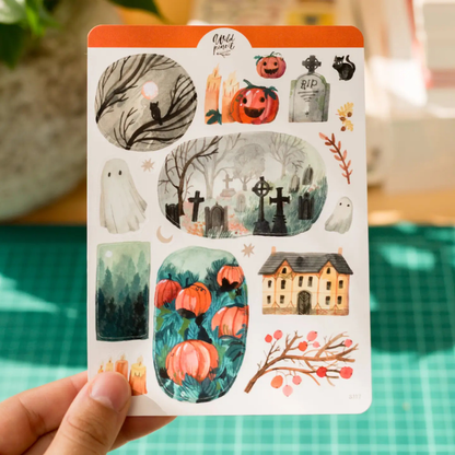 Stickers Nuit d'Halloween Wild Pencil Studio