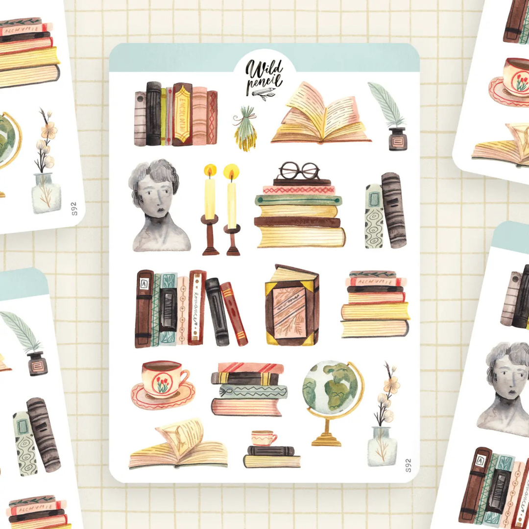 Stickers Livres Wild Pencil Studio