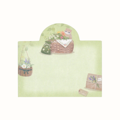 Sticky Notes Mattari Animals Fleurs