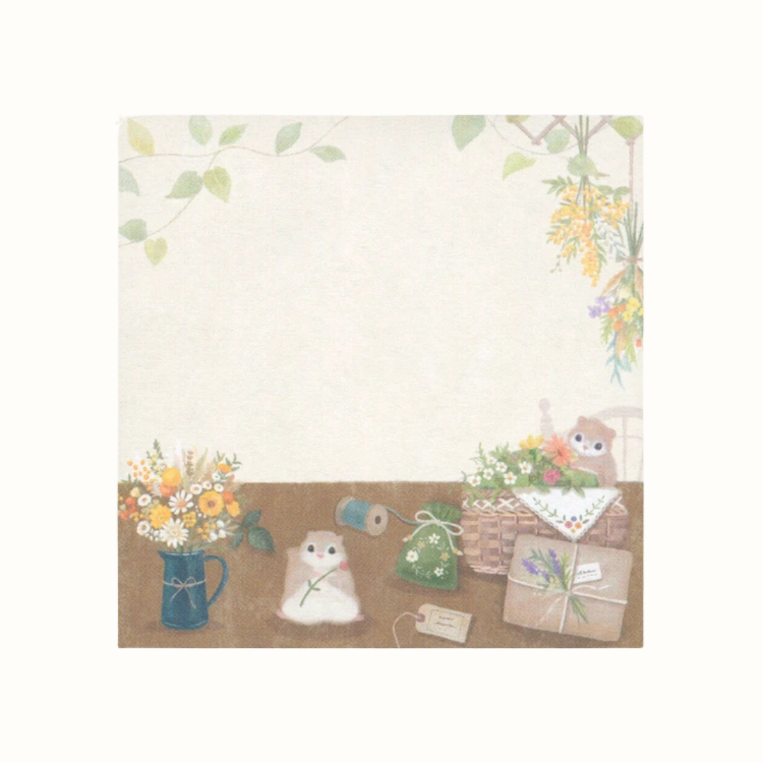 Sticky Notes Mattari Animals Fleurs