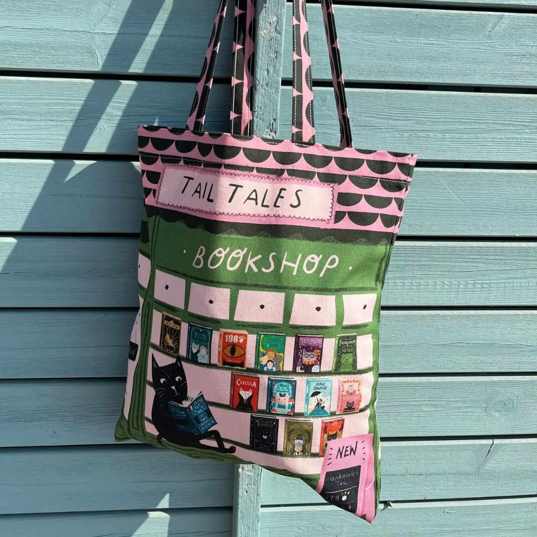 Tote Bag Chat et Livres Niaski