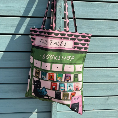 Tote Bag Chat et Livres Niaski