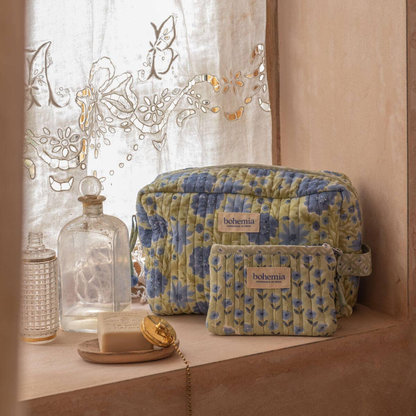 Trousse de toilette Bleue - Bohemia Design