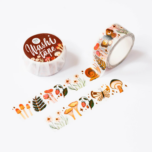Masking Tape Forêt Dorée - The Wild Pencil