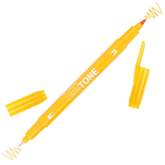 Tombow - Twintone - Jaune chrome