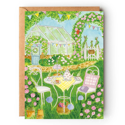 Carte Afternoon tea au jardin - Les Infusettes