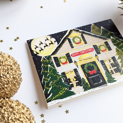 Carte de Vœux Happy Christmas
