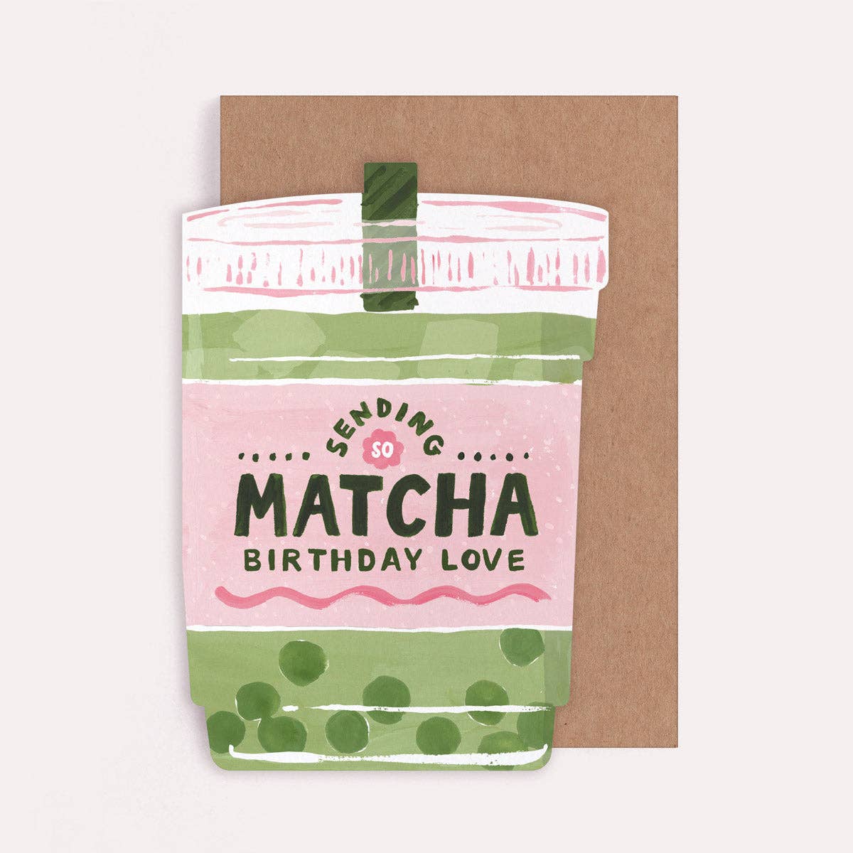 Carte d'anniversaire Matcha Sister Paper Co.