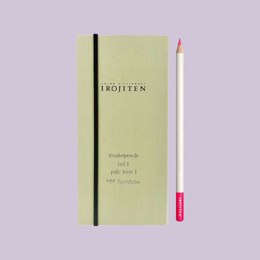 Set de 10 couleurs - Tombow - Irojiten vol. 1 : couleurs pastels