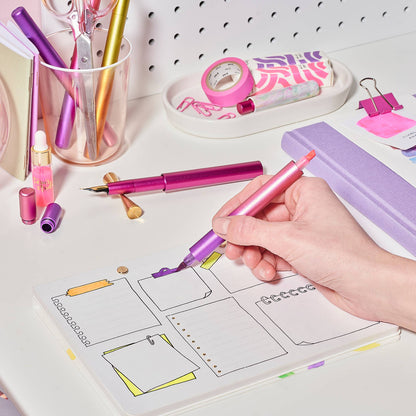 Surligneur Rechargeable Ori  Pink/Purple Tom's Studio