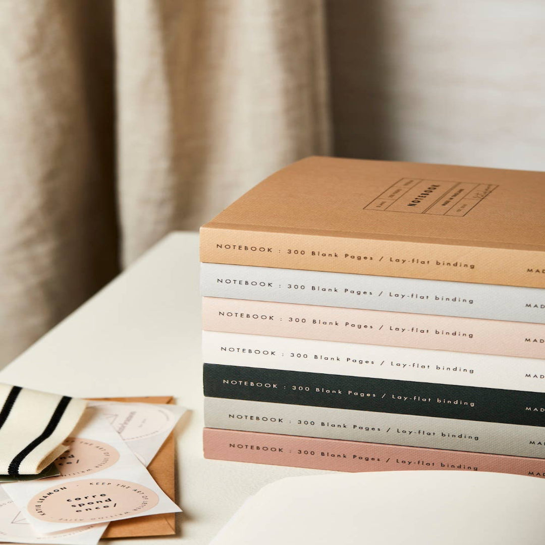 Carnet A5 Vert Sauge 300 Pages - Katie Leamon