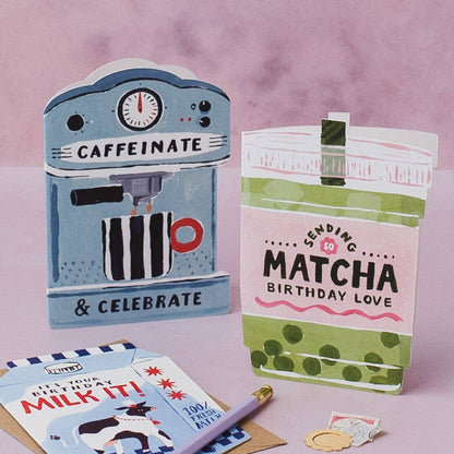 Carte d'anniversaire Matcha Sister Paper Co.