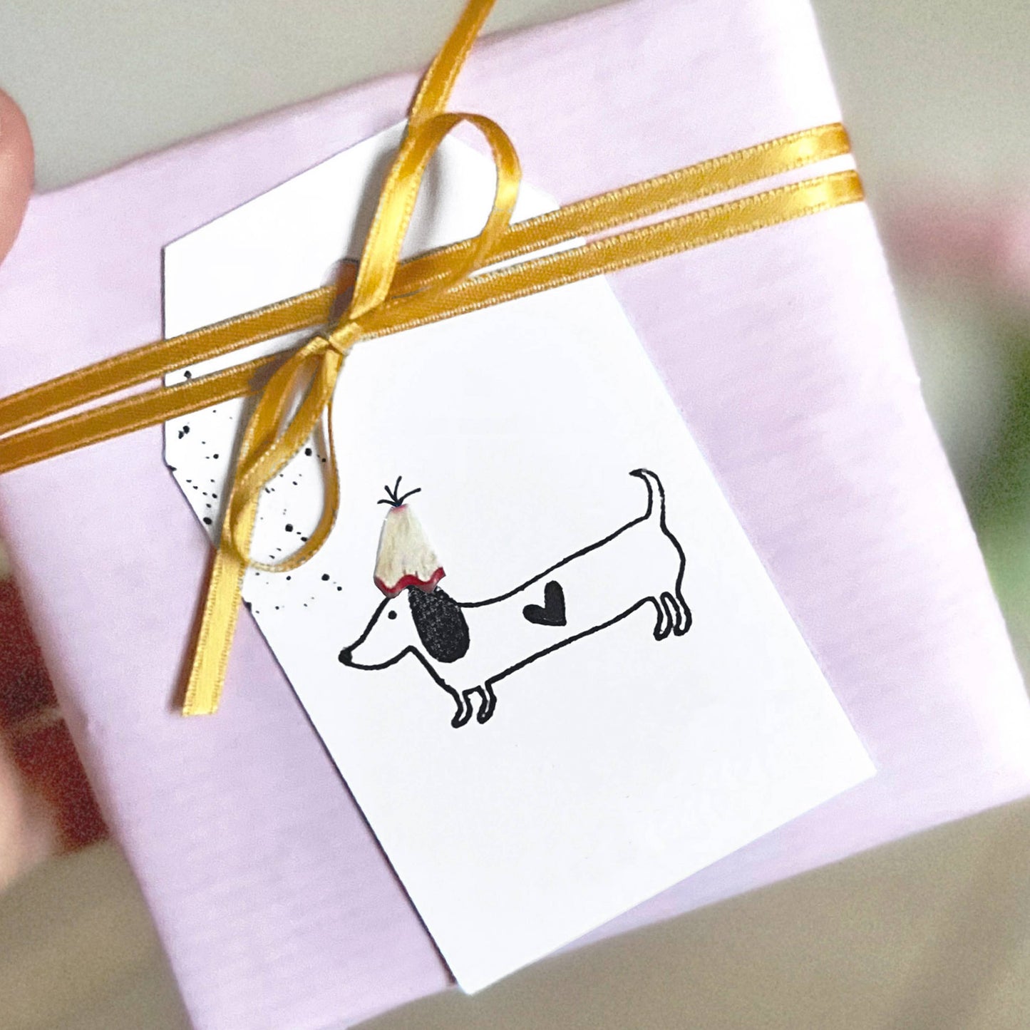 Tampon Petit Teckel  - Der kleine Sperling