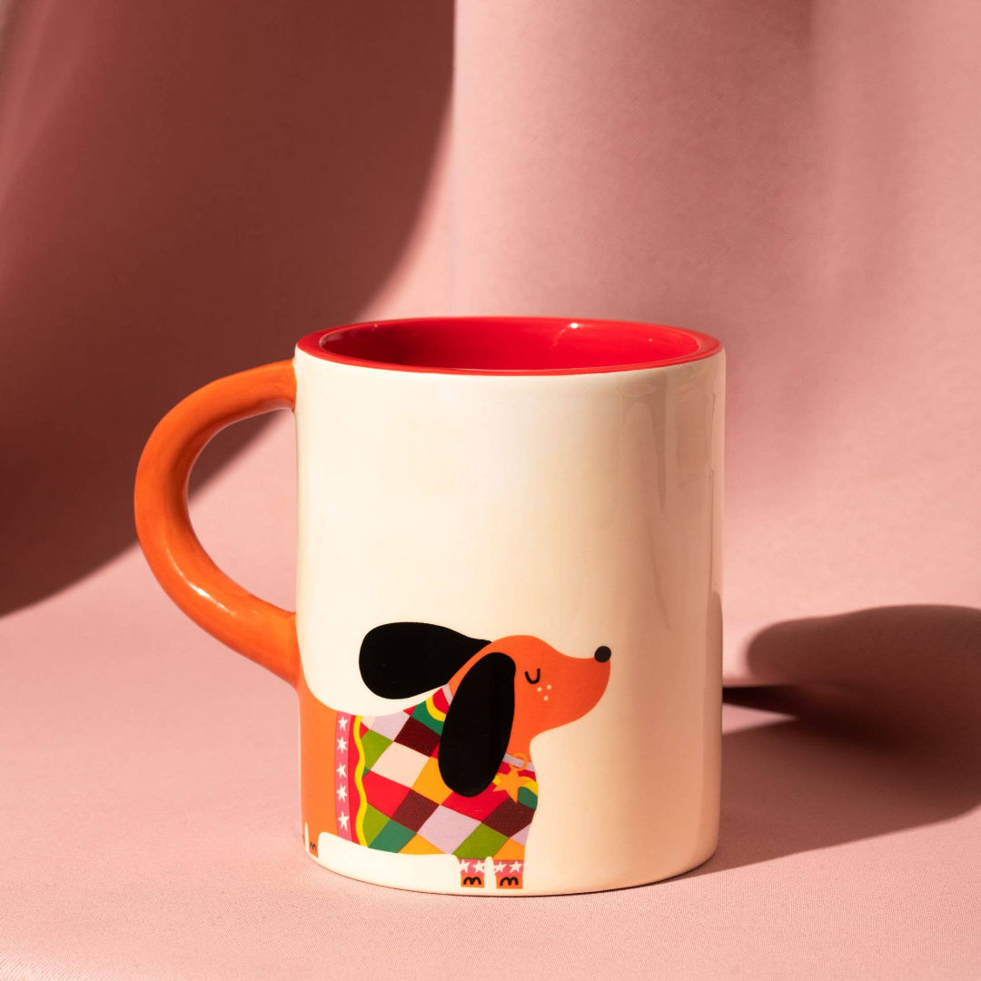 Mug de Noël Teckel - Raspberry Blossom