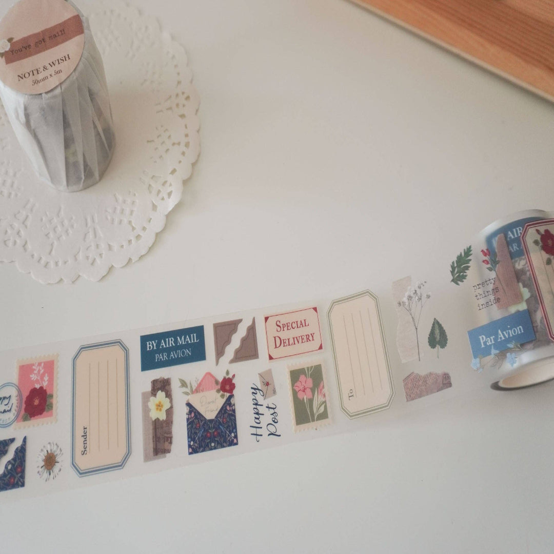 Ruban en PET Courrier Note & Wish