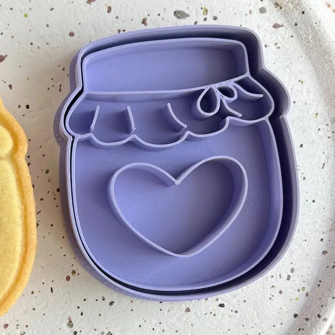 Emporte-pièce Pot de Confiture - Uniberry 3D