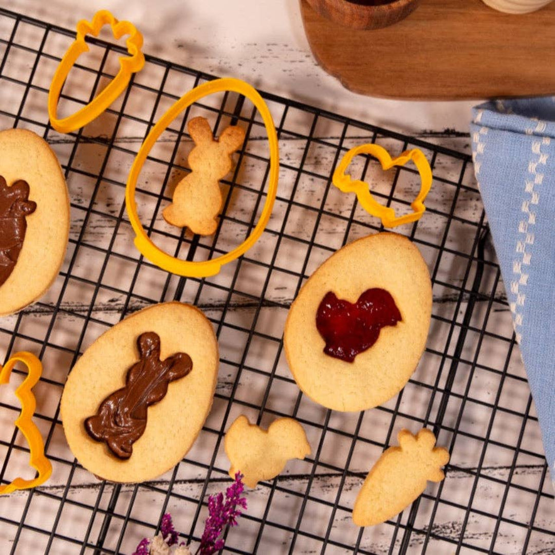 Emporte-Pièces Oeuf de Pâques (lapin, poussin, carotte) Uniberry 3D - image 2