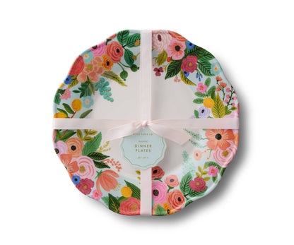 4 Grandes Assiettes en mélamine Jardin fleuri Rifle Paper Co