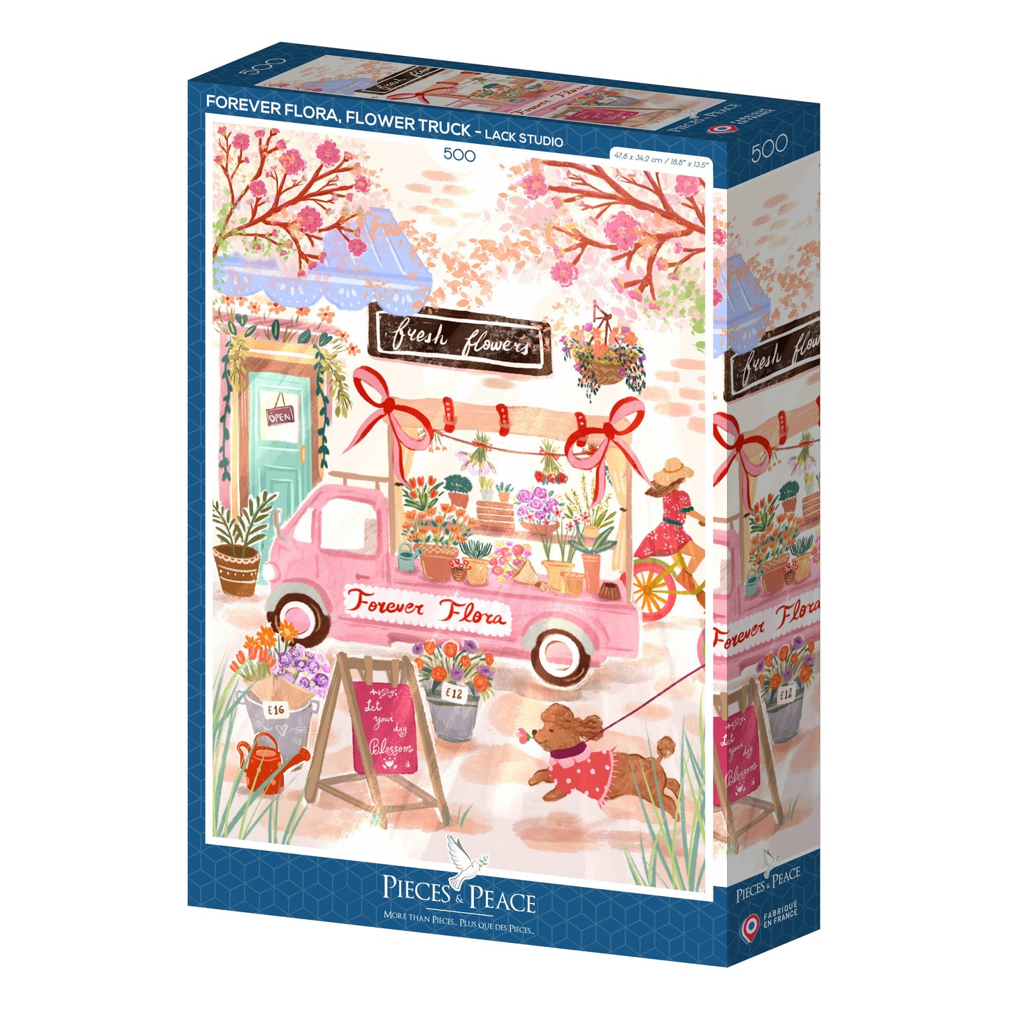 Puzzle 500 Pièces Flower Truck