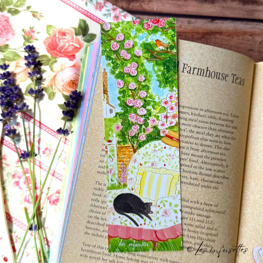 Marque Page Le jardin de Miss Marple - Les Infusettes