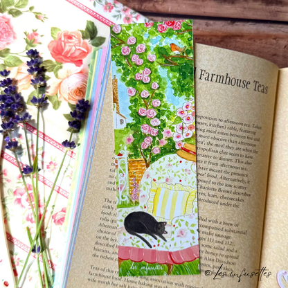 Marque Page Le jardin de Miss Marple - Les Infusettes