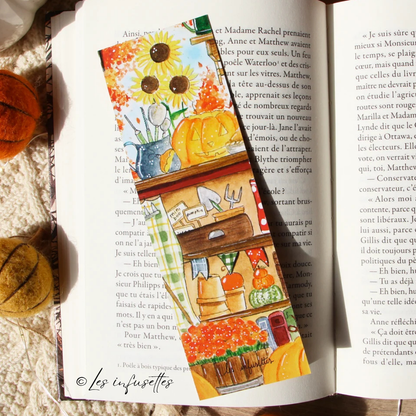 Marque Page  La serre du Yorkshire - Les Infusettes