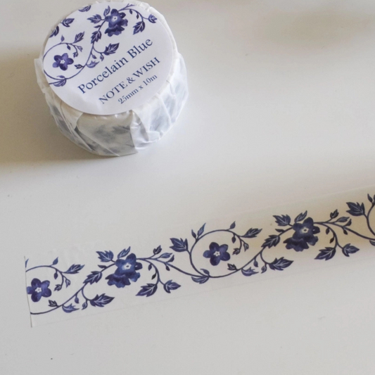 Masking Tape Bleu Porcelaine  – Note & Wish