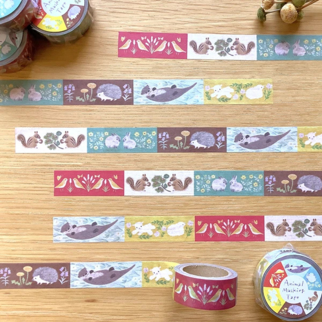 Masking Tape Petits Animaux 4legs