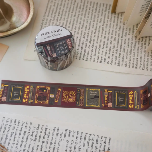 Masking Tape Les Grands Classiques de la Littérature Gothique Note & Wish