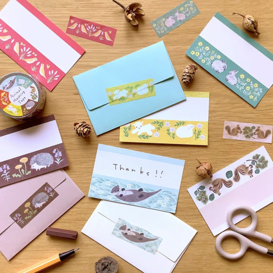 Masking Tape Petits Animaux 4legs