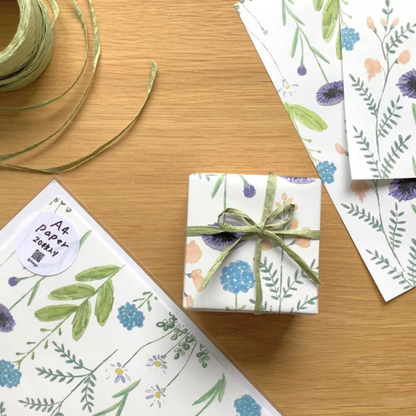Ensemble de 20 Feuilles Jardin Fleuri 4legs