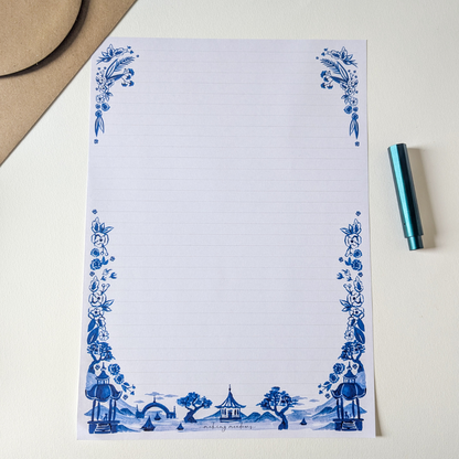 Papier à Lettres A4 Un songe en Asie