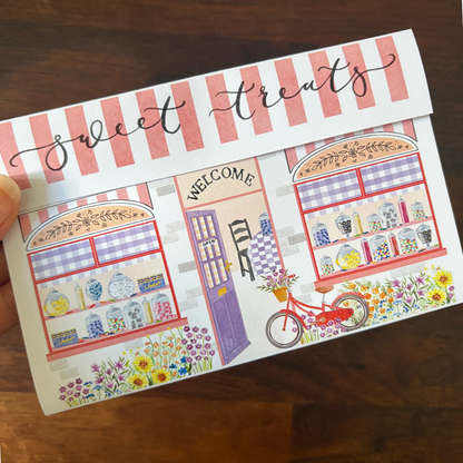 Coffret Papier à lettres Tea & Cake
