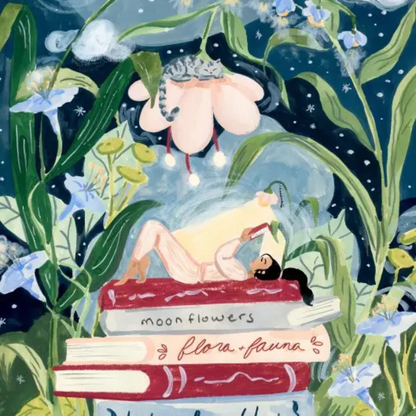 Puzzle 500 pièces Lecture au Clair de Lune - Pieces & Peace