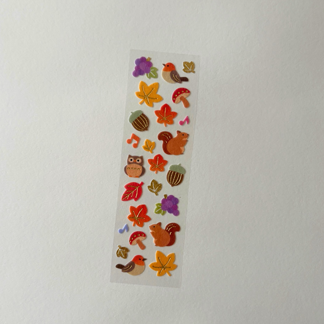 Stickers en Tissu Récolte d'Automne - Nb Co. Japan